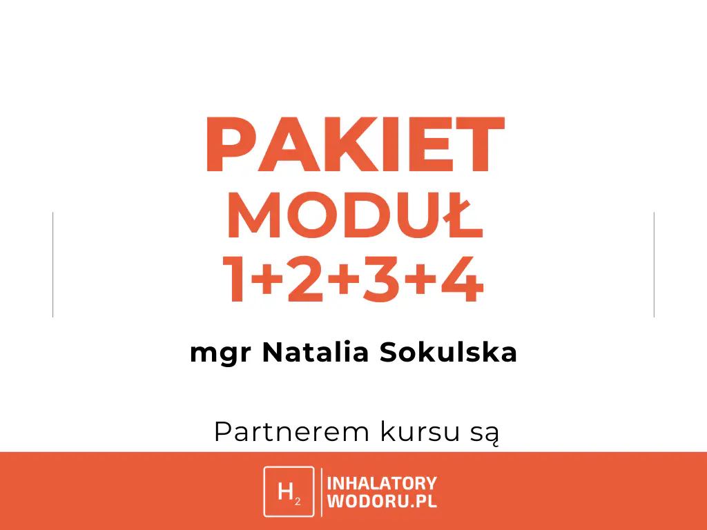 Plansza kursu: pakiet modułów 1-4, prowadząca mgr Natalia Sokulska