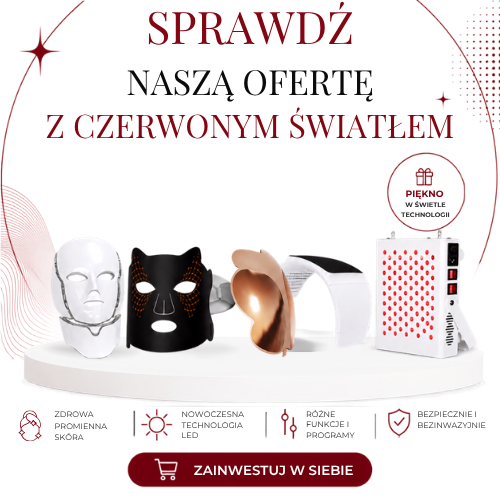 oferta czerwone światło mały baner