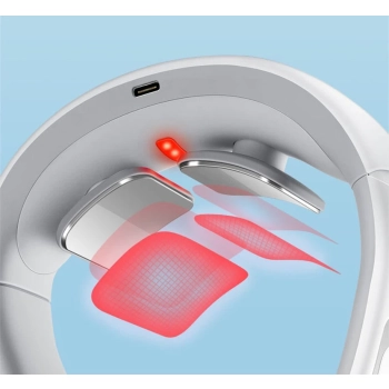 Masażer karku szyi elektrostymulator karku TENS EMS Pangao P7