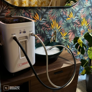 Inhalator wodoru HIM-52 450 ml/min z możliwością kąpieli wodorowych