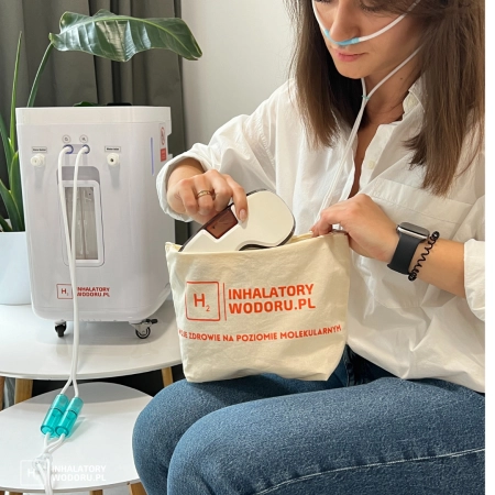 Inhalator wodoru HIM-52 450 ml/min z możliwością kąpieli wodorowych